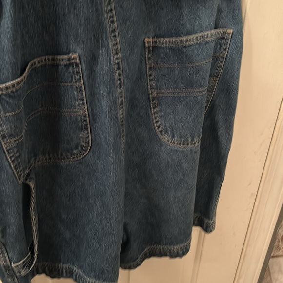 Vintage Bill Blass Denim Overall Shorts - Picture 3 of 5